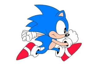 刺猬索尼克 PNG免抠