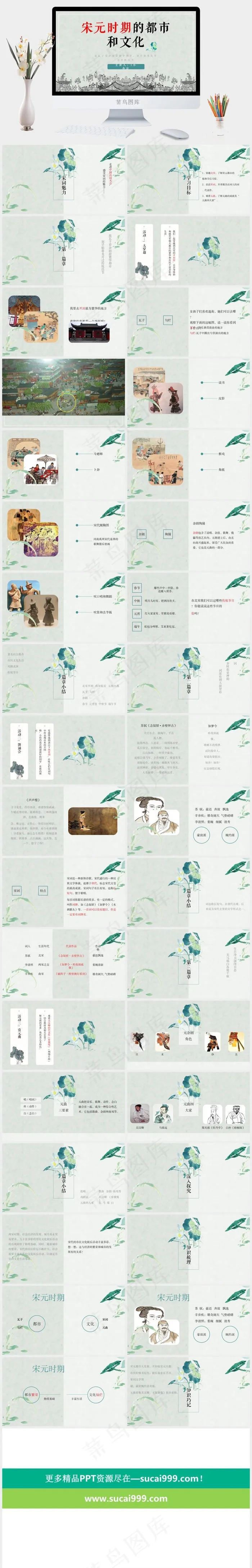 近代史历史PPT模板ppt模版