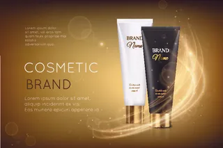 设计广告化妆品素材