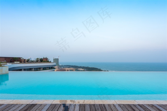 蓝天大海图片