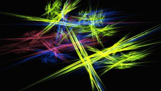 彩色荧光线条图片