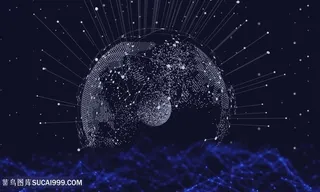 大气放射科技信息信息科技图片