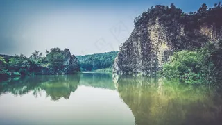 湖 草坪 蓝天 乡村 风景 摄影 旅游摄影 国内旅游 
