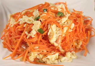 34葫萝卜丝炒鸡蛋  保定风味