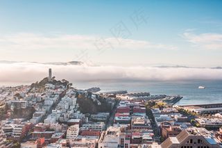 旧金山城市海滨图片