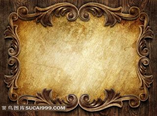 高清复古花纹边框素材图片下载