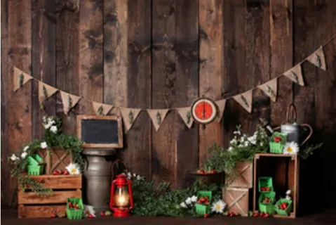 儿童照相拼接背景