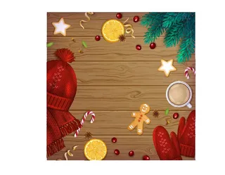 圣诞节圣诞树圣诞老人闪亮装饰电商促销折扣海报