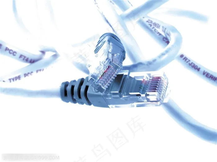 网线水晶头图片素材