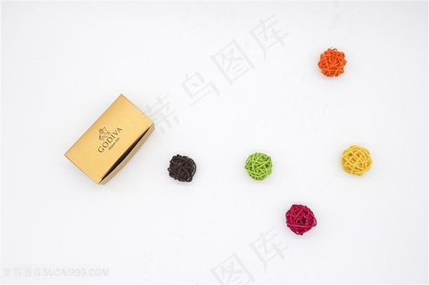 彩色藤球背景图