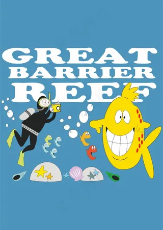 潜水员 海洋生物 贝壳