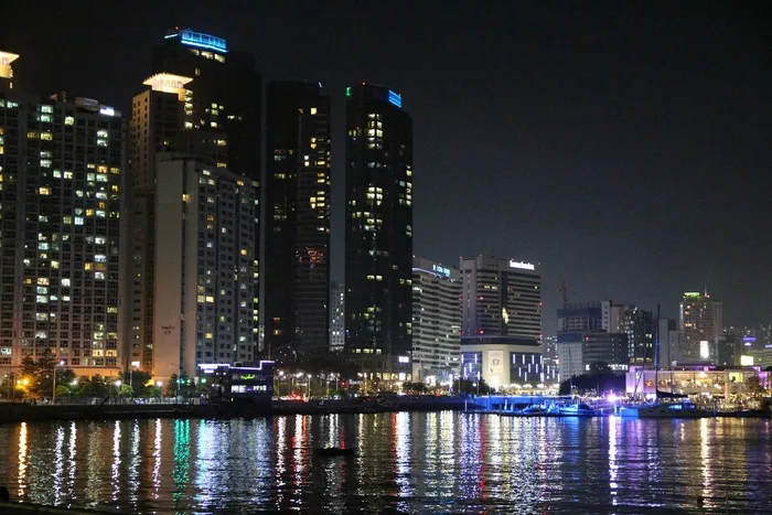 高清唯美城市夜景高楼大厦