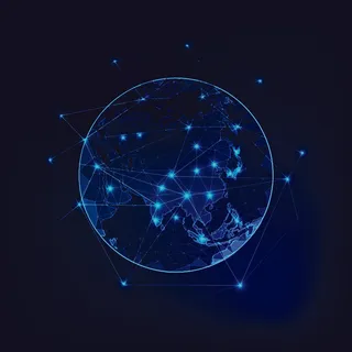 几何抽象粒子线条光线科技感网页banner展板背景AI矢量设计素材 几何抽象粒子线条光线科技感网页banner展板背景AI矢量设计素材