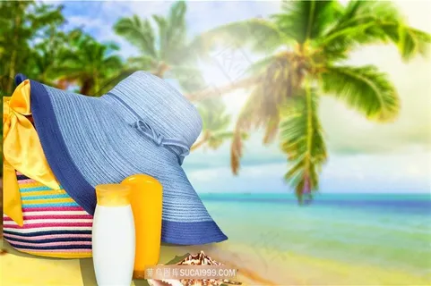 海边沙滩风景高清图片 海边沙滩风景高清图片