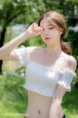 超清*韩国美女户外写真