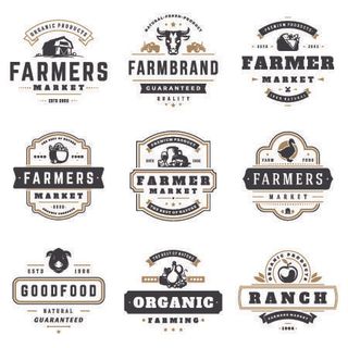 手绘Logo标志素材