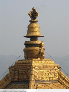 普陀宗乘之庙-金顶鎏金塔刹
