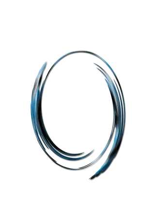 蓝黑色渐变几何简约画册免抠素材