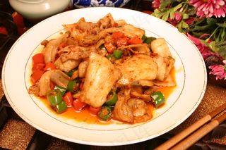 家常菜|美食|菜谱|菜单|0246老干妈煎肉