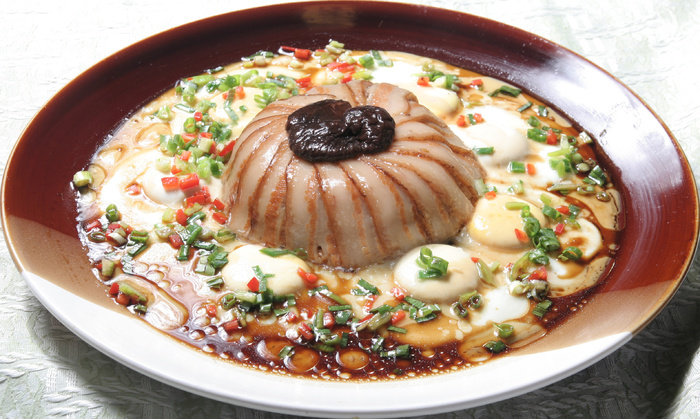 扣肉焖蛋