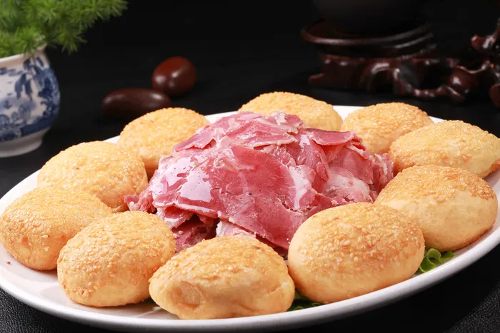 金饼羊肉垛 (1)