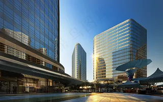 城市效果图 城市图片 城市 高楼大厦 城市建筑 城市绿化