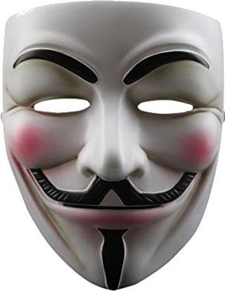 匿名面具 PNG免抠