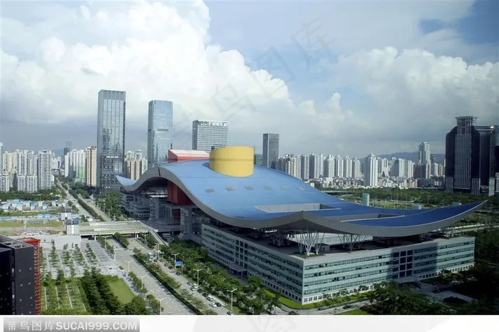 深圳·市民中心鸟瞰