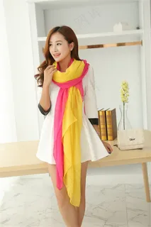 丝巾女模特精美图