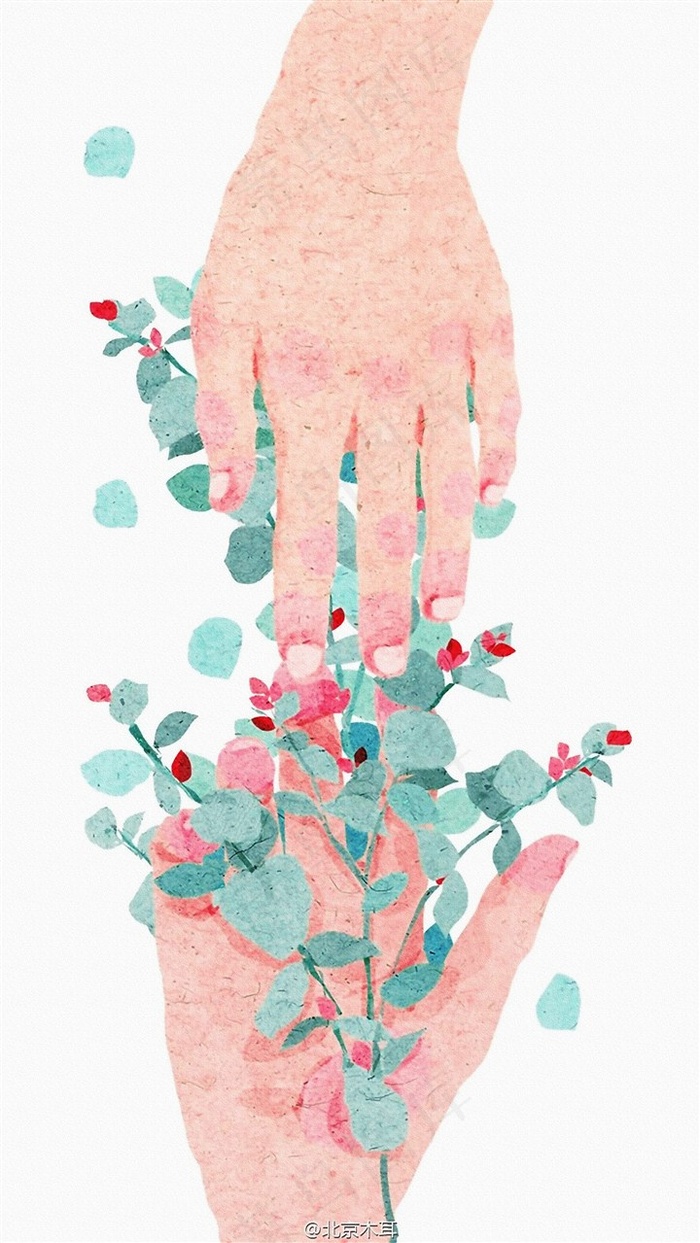 一双手清新脱俗