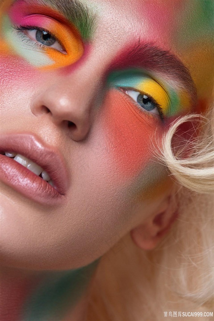 化妆品模特美容