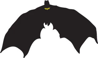 蝙蝠卡通素材简笔