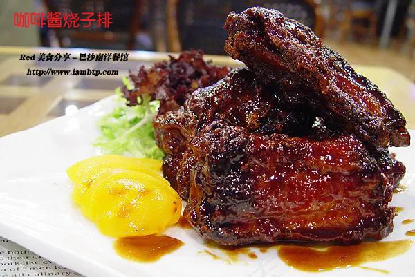 酱烧排骨美食元素菜品psd模版下载