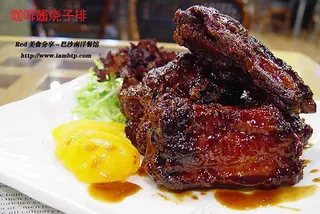 酱烧排骨美食元素菜品