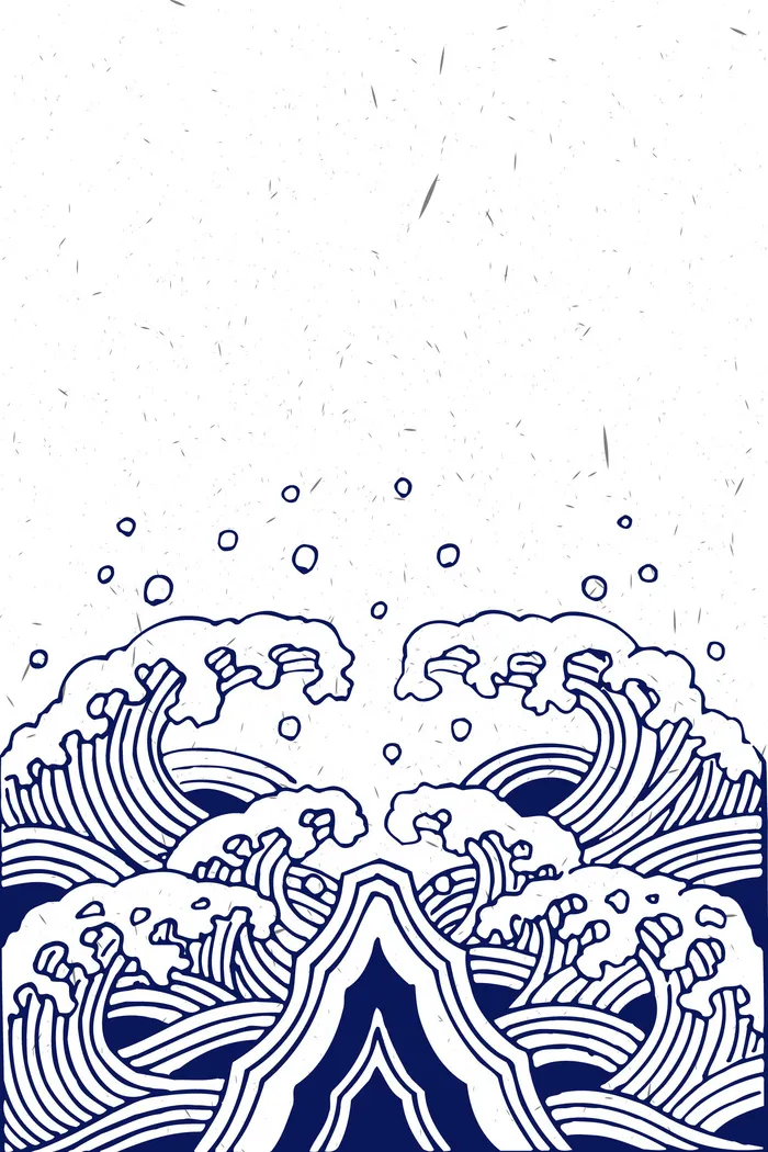 中国风传统水墨古风古典展板边框工笔画PS海报背景平面广告Ai设计素材ai矢量模版下载
