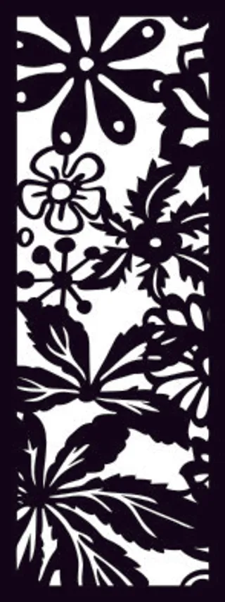 雕刻 田园 镂空 现代 边框