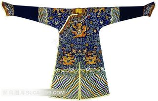 漂亮的龙纹图案服饰素材