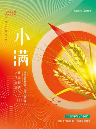 小满 小满促销海报