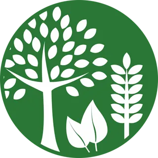 圆形现代农业绿色图标