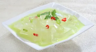 青芥鱼鳞冻  12元