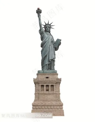 美国自由女神像素材图片