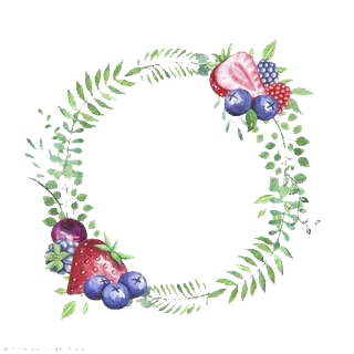 花环|圆圈|装饰|绿色|免扣