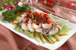 0911XC-189  XO酱爆墨鱼仔  32元例