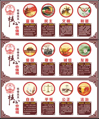 *|核心价值观|墙体广告|党建|党建文化墙