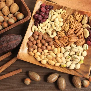 各类果仁高清摄影图片