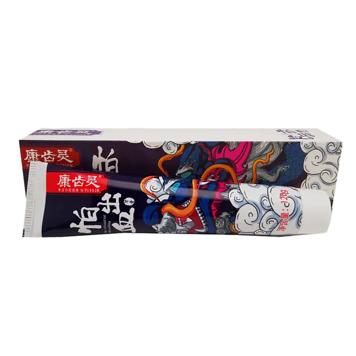 康齿灵牙膏 (2)超市商品白底图免抠实物摄影png格式图片透明底