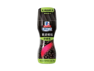 味好美 研磨瓶黑胡椒粒超市商品白底图免抠实物摄影png格式图片透明底