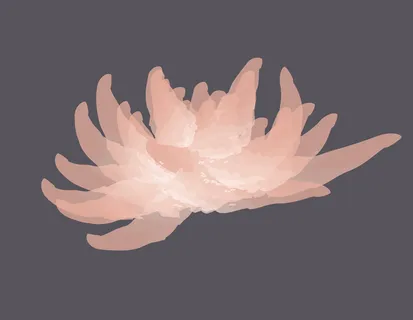 原创手绘素材花