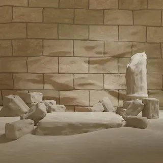 小清新电商c4d场景展台合层背景