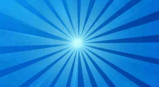 蓝色渐变旋转放射背景，简约